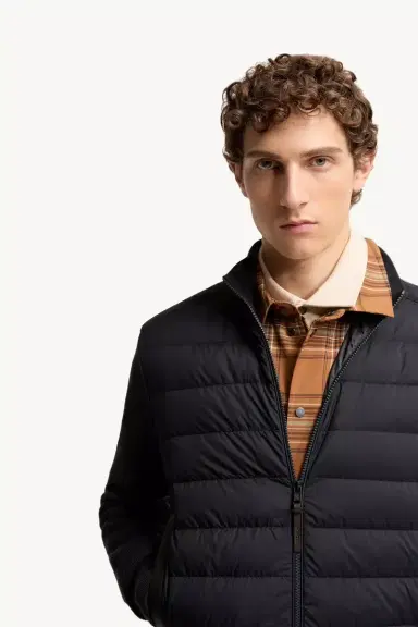 Moncler Wool & Cashmere Blend Padded Zip-up Cardigan | Thumbnail 7