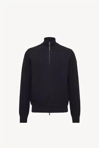 Moncler Wool & Cashmere Zip-up Cardigan | Thumbnail 2