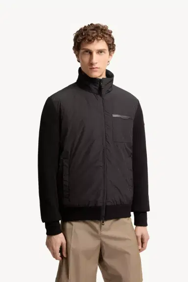 Moncler Wool & Cashmere Padded Zip-up Cardigan | Thumbnail 5 Moncler Wool & Cashmere Padded Zip-up Cardigan | Thumbnail 5