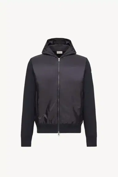 Moncler Cotton Blend Zip-up Hoodie | Thumbnail 2 Moncler Cotton Blend Zip-up Hoodie | Thumbnail 2