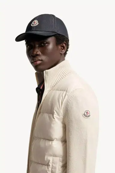 Moncler Padded Wool Zip-up Cardigan | Thumbnail 4