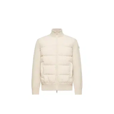 Moncler Padded Wool Zip-up Cardigan | Thumbnail 1