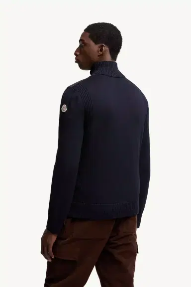 Moncler Padded Wool Zip-up Cardigan | Thumbnail 6