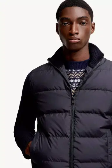 Moncler Padded Wool Zip-up Cardigan | Thumbnail 7