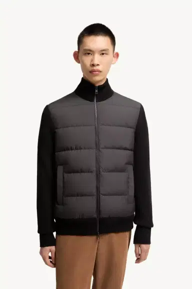 Moncler Padded Wool Zip-up Cardigan | Thumbnail 5