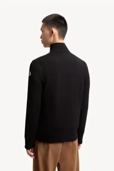 Moncler Padded Wool Zip-up Cardigan | Thumbnail 6