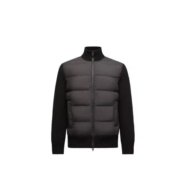 Moncler Padded Wool Zip-up Cardigan