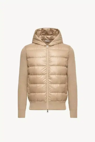 Moncler Padded Wool Zip-up Hoodie | Thumbnail 2