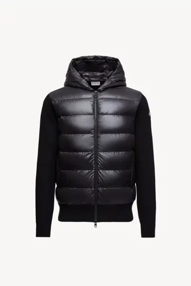 Moncler Padded Wool Zip-up Hoodie | Thumbnail 2