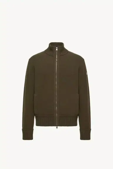 Moncler Cashmere & Wool Zip-up Cardigan | Thumbnail 2