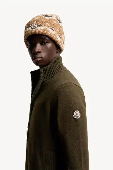 Moncler Cashmere & Wool Zip-up Cardigan | Thumbnail 4