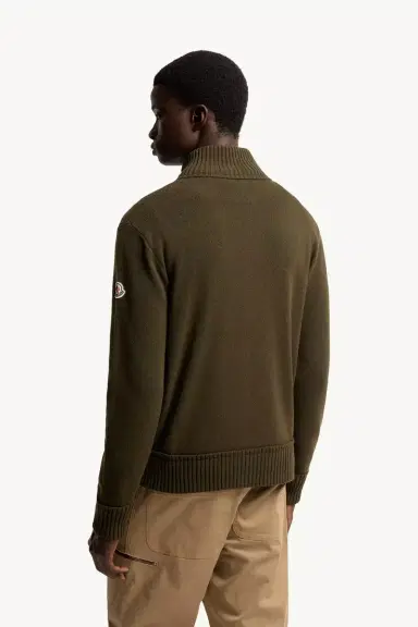 Moncler Cashmere & Wool Zip-up Cardigan | Thumbnail 6