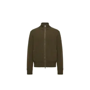 Moncler Cashmere & Wool Zip-up Cardigan | Thumbnail 1