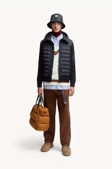 Moncler Padded Zip-up Cardigan | Thumbnail 3