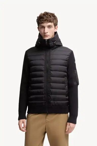 Moncler Padded Zip-up Cardigan | Thumbnail 5 Moncler Padded Zip-up Cardigan | Thumbnail 5