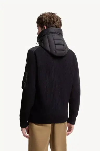 Moncler Padded Zip-up Cardigan | Thumbnail 6 Moncler Padded Zip-up Cardigan | Thumbnail 6