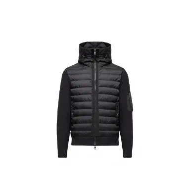 Moncler Padded Zip-up Cardigan | Thumbnail 1 Moncler Padded Zip-up Cardigan | Thumbnail 1
