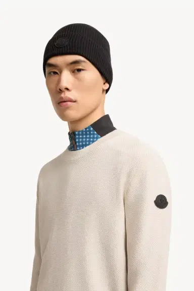 Moncler Cotton Knit Sweater | Thumbnail 4
