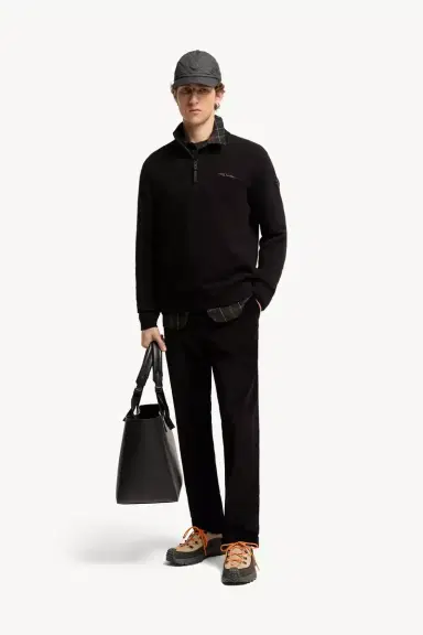 Moncler Wool & Cashmere Blend Turtleneck Sweater | Thumbnail 3 Moncler Wool & Cashmere Blend Turtleneck Sweater | Thumbnail 3