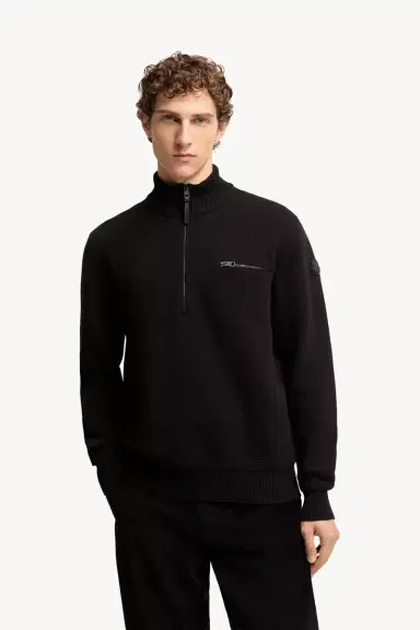 Moncler Wool & Cashmere Blend Turtleneck Sweater | Thumbnail 5 Moncler Wool & Cashmere Blend Turtleneck Sweater | Thumbnail 5