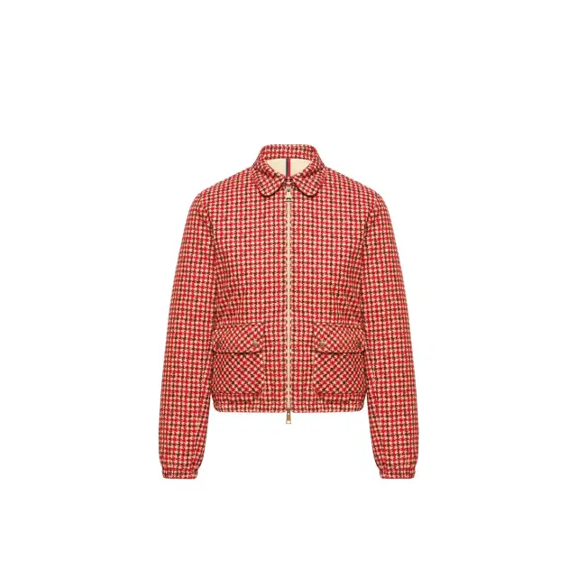 Moncler Lanset Velvet Down Shirt Jacket