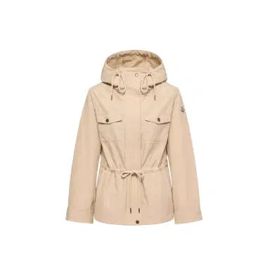 Moncler Serin Hooded Cotton Blend Parka | Thumbnail 1 Moncler Serin Hooded Cotton Blend Parka | Thumbnail 1
