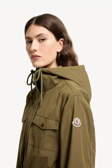 Moncler Serin Hooded Cotton Blend Parka | Thumbnail 4 Moncler Serin Hooded Cotton Blend Parka | Thumbnail 4