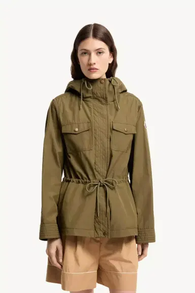 Moncler Serin Hooded Cotton Blend Parka | Thumbnail 5 Moncler Serin Hooded Cotton Blend Parka | Thumbnail 5