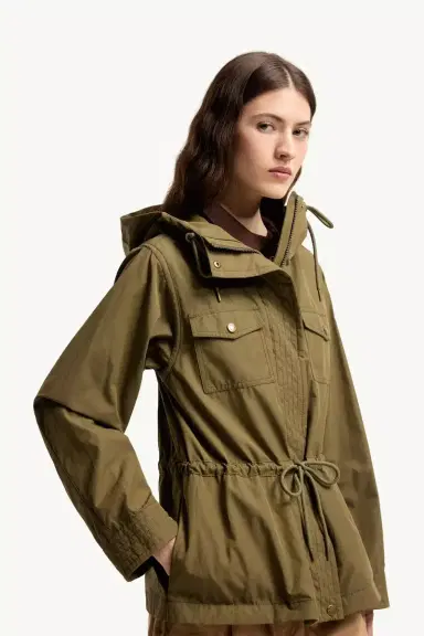 Moncler Serin Hooded Cotton Blend Parka | Thumbnail 7 Moncler Serin Hooded Cotton Blend Parka | Thumbnail 7