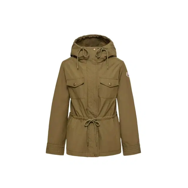 Moncler Serin Hooded Cotton Blend Parka