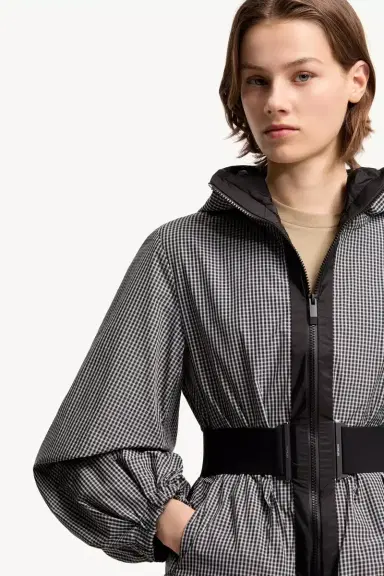 Moncler Rythme Belted Short Jacket | Thumbnail 7