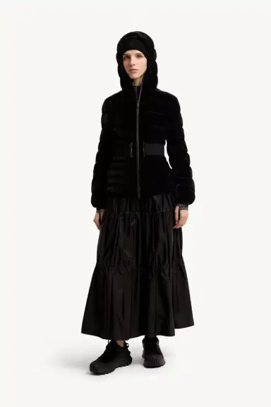 Moncler Gestuelle Belted Short Down Jacket | Thumbnail 3 Moncler Gestuelle Belted Short Down Jacket | Thumbnail 3