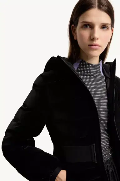 Moncler Gestuelle Belted Short Down Jacket | Thumbnail 7 Moncler Gestuelle Belted Short Down Jacket | Thumbnail 7