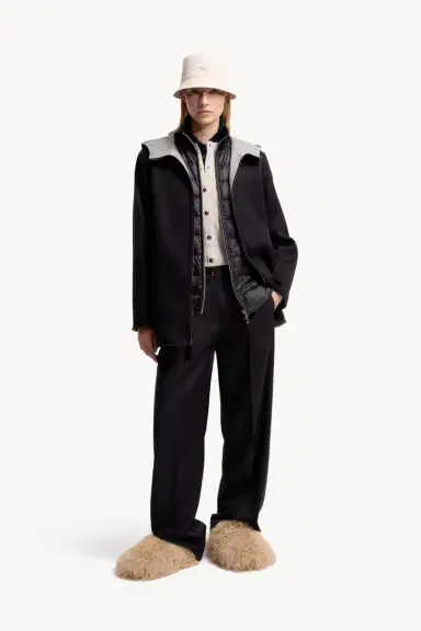 Moncler Hemiptere 3-in-1 Hooded Wool & Cashmere Down Jacket | Thumbnail 3 Moncler Hemiptere 3-in-1 Hooded Wool & Cashmere Down Jacket | Thumbnail 3