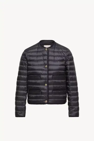 Moncler Circaete Braided Trim Short Down Jacket | Thumbnail 2 Moncler Circaete Braided Trim Short Down Jacket | Thumbnail 2
