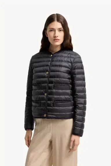 Moncler Circaete Braided Trim Short Down Jacket | Thumbnail 5 Moncler Circaete Braided Trim Short Down Jacket | Thumbnail 5