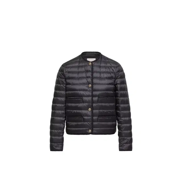 Moncler Circaete Braided Trim Short Down Jacket
