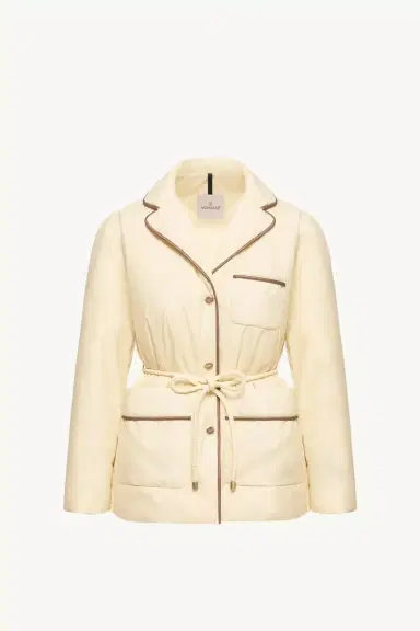 Moncler Tieche Belted Mid-length Down Jacket | Thumbnail 2 Moncler Tieche Belted Mid-length Down Jacket | Thumbnail 2