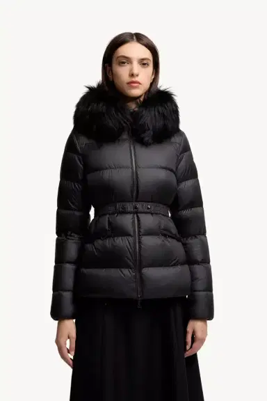 Moncler Boed Hooded Shearling-trimmed Short Down Jacket | Thumbnail 5 Moncler Boed Hooded Shearling-trimmed Short Down Jacket | Thumbnail 5