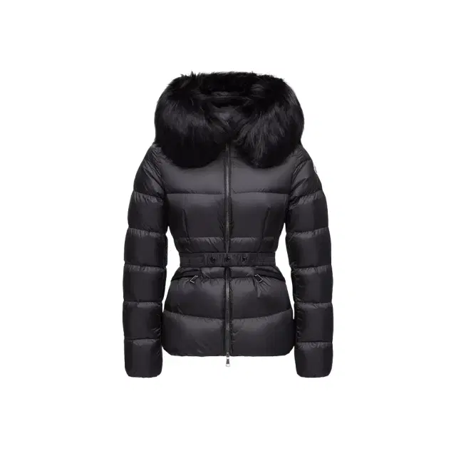 Moncler Boed Hooded Shearling-trimmed Short Down Jacket