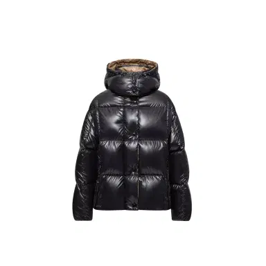 Moncler Parana Hooded Short Down Jacket | Thumbnail 1 Moncler Parana Hooded Short Down Jacket | Thumbnail 1