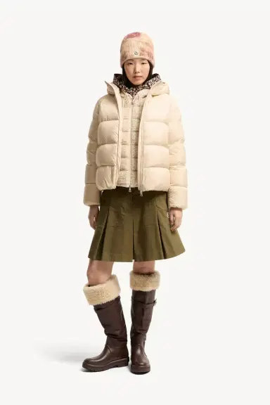 Moncler Feligule Hooded Short Down Jacket | Thumbnail 3 Moncler Feligule Hooded Short Down Jacket | Thumbnail 3