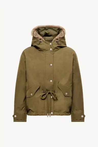 Moncler Effraie 3-in-1 Shearling Trimmed Down Parka | Thumbnail 2 Moncler Effraie 3-in-1 Shearling Trimmed Down Parka | Thumbnail 2