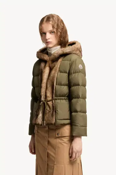 Moncler Effraie 3-in-1 Shearling Trimmed Down Parka | Thumbnail 7 Moncler Effraie 3-in-1 Shearling Trimmed Down Parka | Thumbnail 7