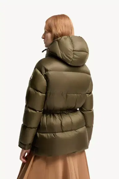 Moncler Sesie Hooded Mid-length Down Jacket | Thumbnail 6