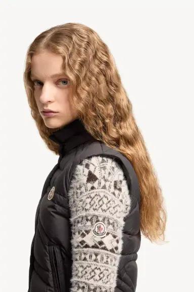 Moncler Leona 2-in-1 Hooded Short Down Jacket | Thumbnail 4 Moncler Leona 2-in-1 Hooded Short Down Jacket | Thumbnail 4