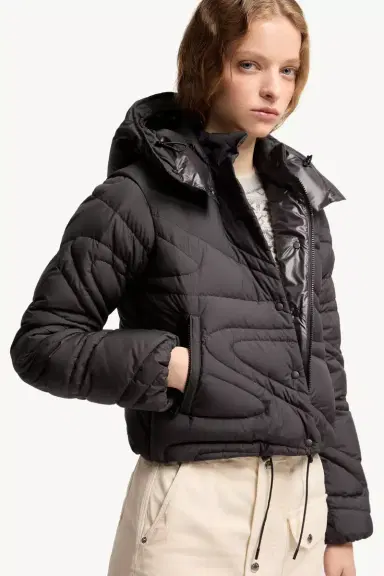 Moncler Leona 2-in-1 Hooded Short Down Jacket | Thumbnail 7 Moncler Leona 2-in-1 Hooded Short Down Jacket | Thumbnail 7