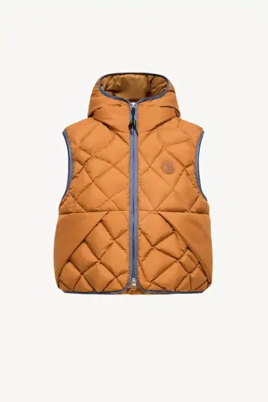 Moncler Armella Hooded Diamond-quilted Down Vest | Thumbnail 2 Moncler Armella Hooded Diamond-quilted Down Vest | Thumbnail 2