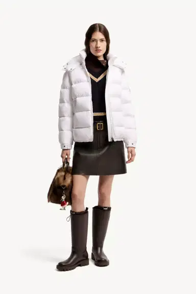 Moncler Maire Hooded Short Down Jacket | Thumbnail 3 Moncler Maire Hooded Short Down Jacket | Thumbnail 3
