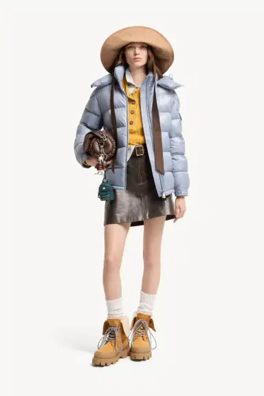Moncler Maire Hooded Short Down Jacket | Thumbnail 3 Moncler Maire Hooded Short Down Jacket | Thumbnail 3